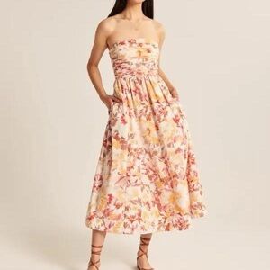 Abercrombie & Fitch Floral Dress Size L